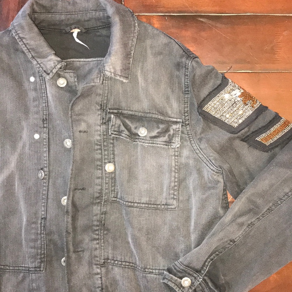 Free People Military Jacket